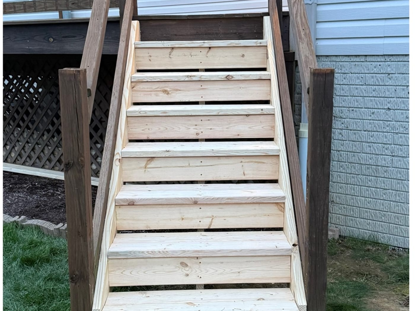Rebuilt, solid and safe again by Core Exterior Services, Northeast Ohio